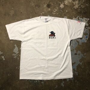 Jerzees White Short Sleeve Tee Classic Crew Neck